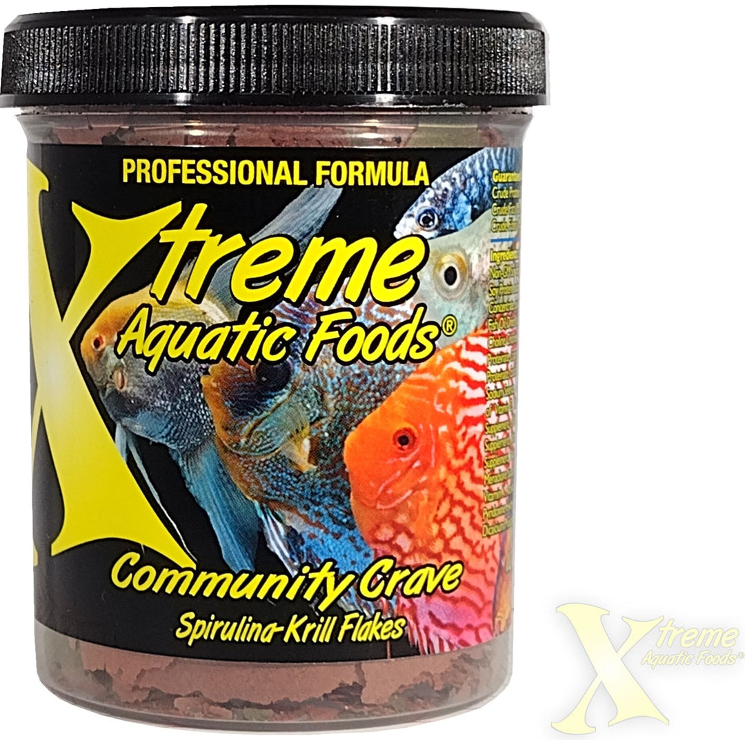 Xtreme Community Crave Flakes. Krill/Spirulina