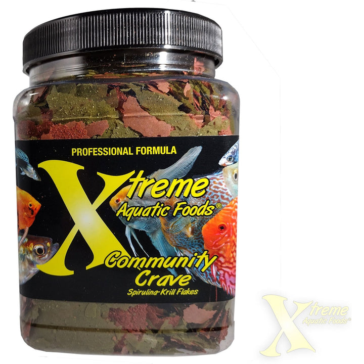 Xtreme Community Crave Flakes. Krill/Spirulina