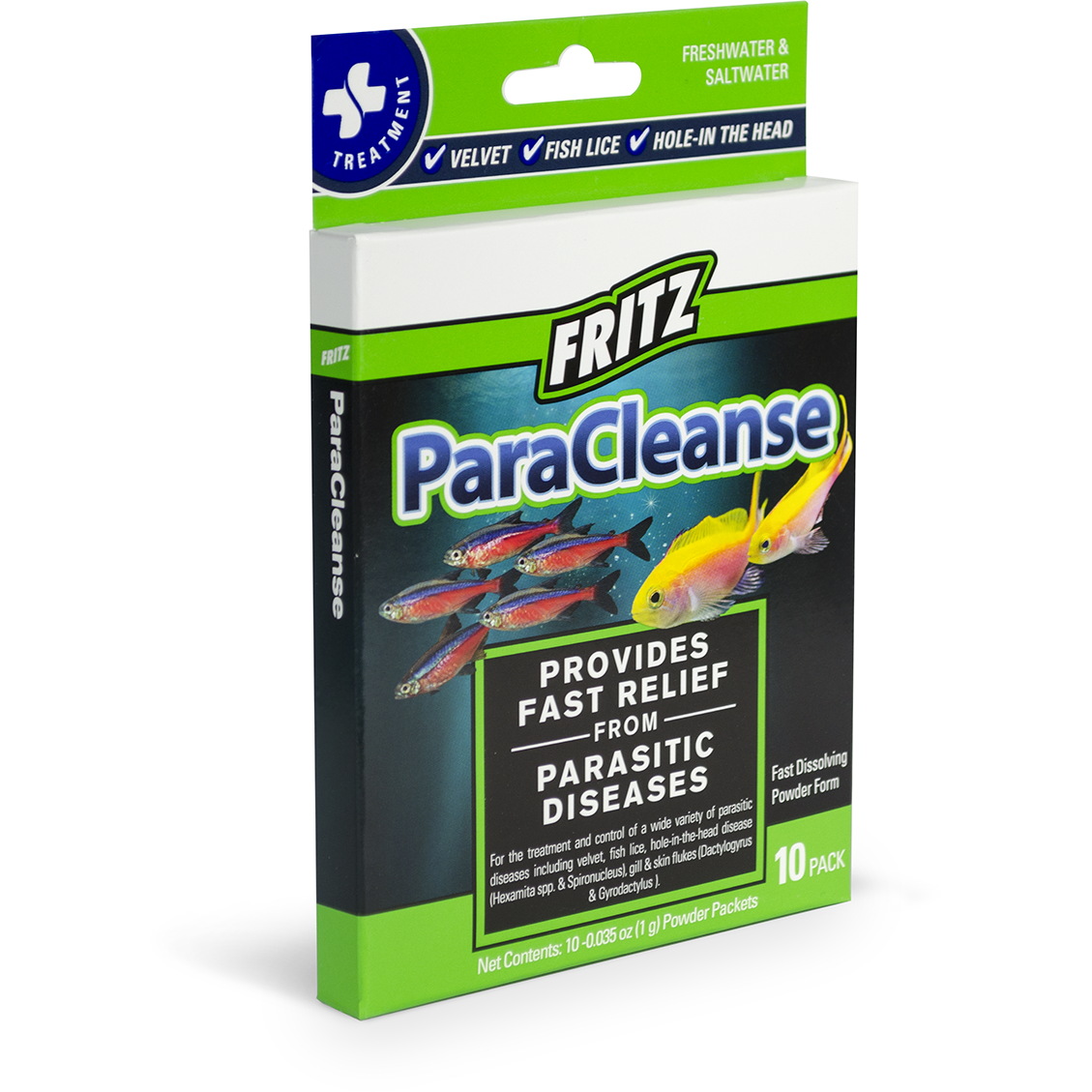 (10　KGTropicals　pack)　–　Fritz　ParaCleanse