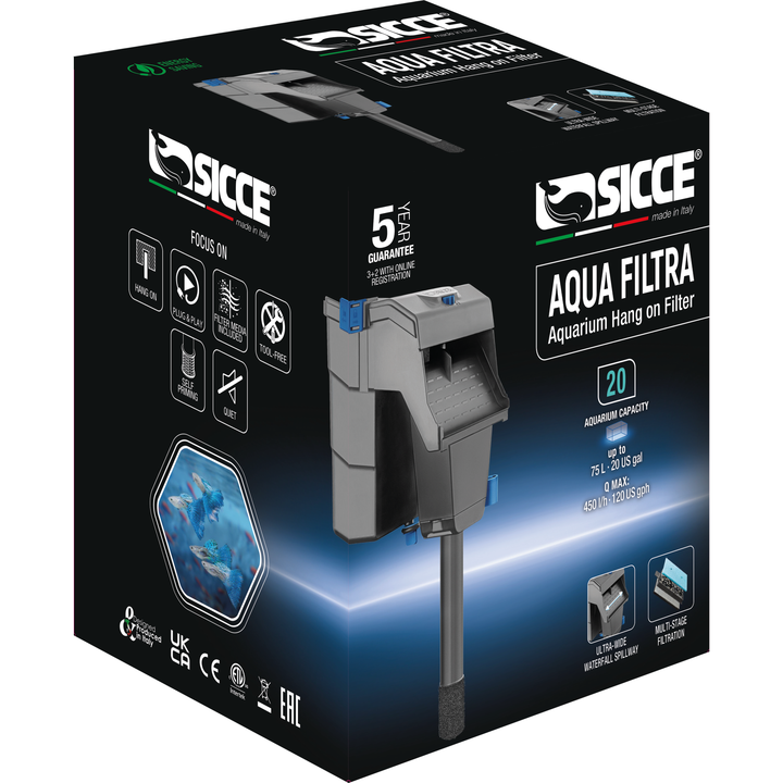 Aqua Filtra By Sicce PRE- ORDER