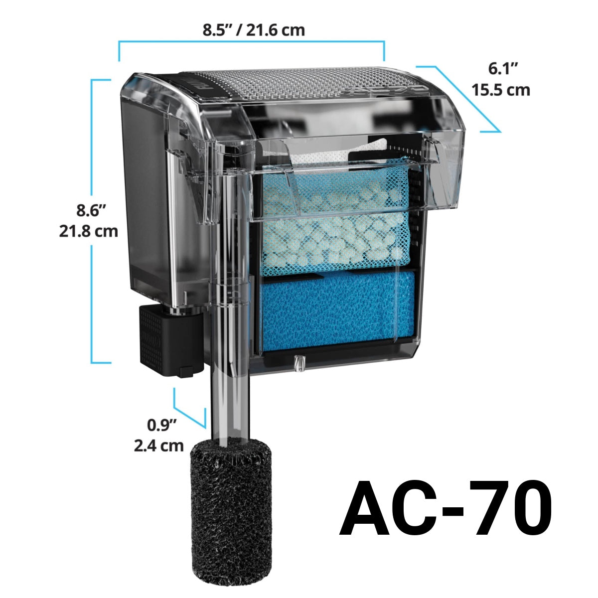 Fluval Aquaclear AC SERIES (New Model) – KGTropicals
