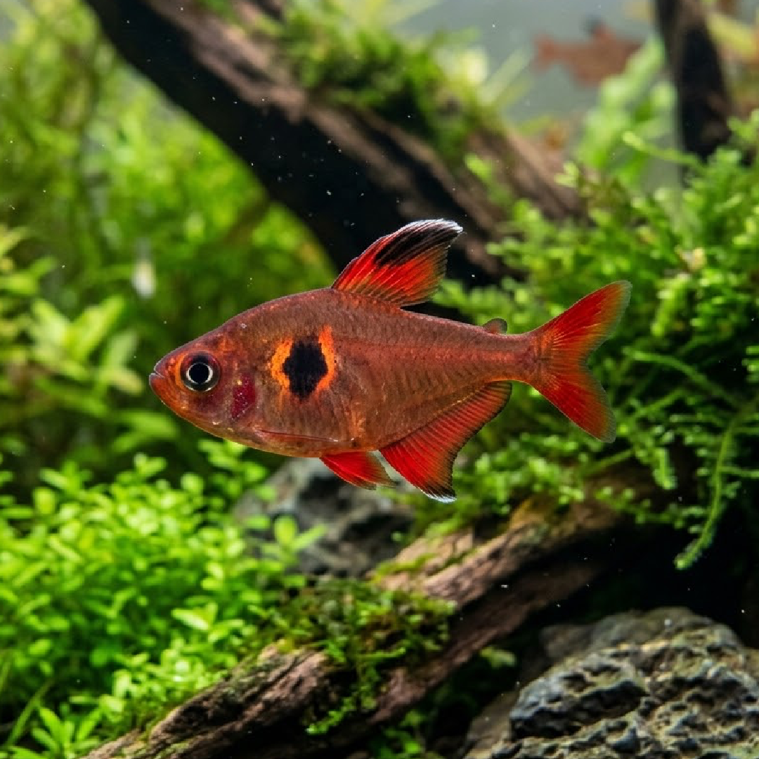 Red Phantom Tetra (Hyphessobrycon sweglesi) – KGTropicals