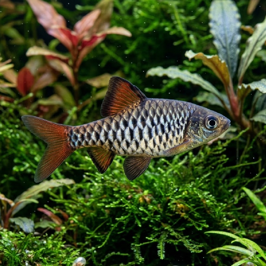 Checkerboard Barb (Oliotius oligolepis) (Unsexed)