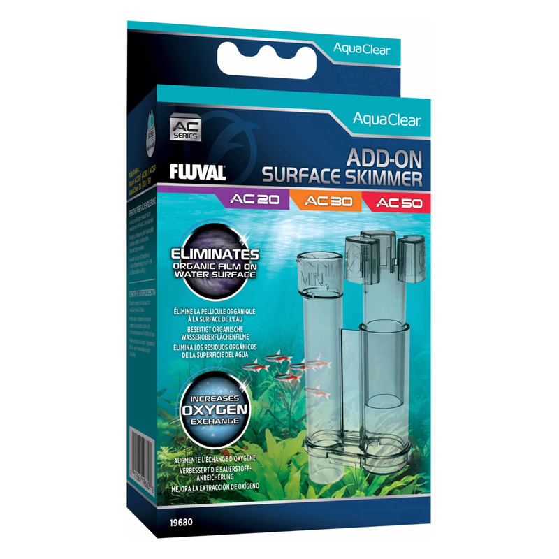 Add-On Surface Skimmer for Fluval Aquaclear Filters