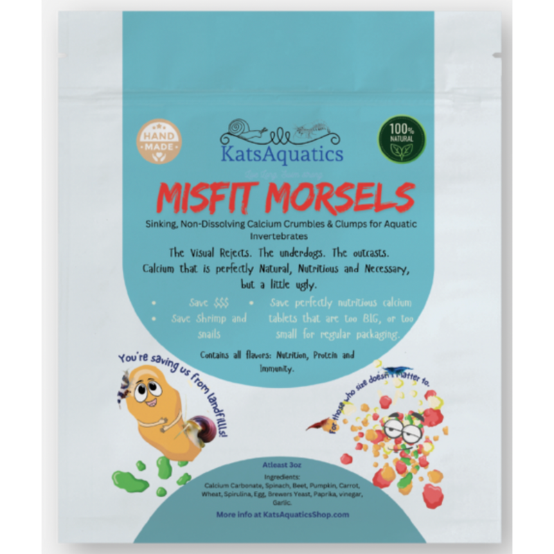 Misfit Morsels- KATS AQUATICS- VALUE PACK!