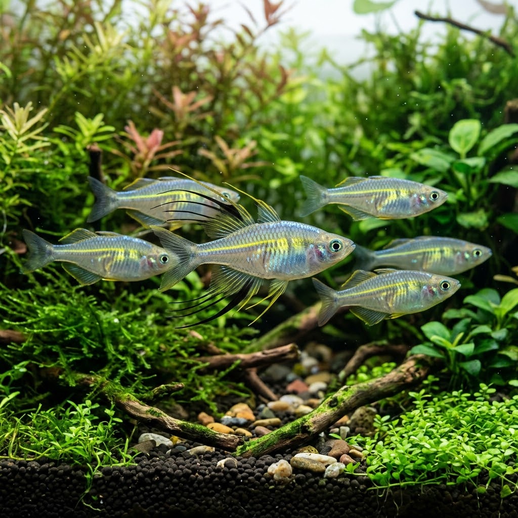 Celebes Rainbowfish (Marosatherina ladigesi) (Unsexed)