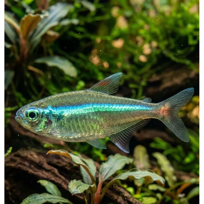Green Neon Tetra (Paracheirodon simulans) (Unsexed)