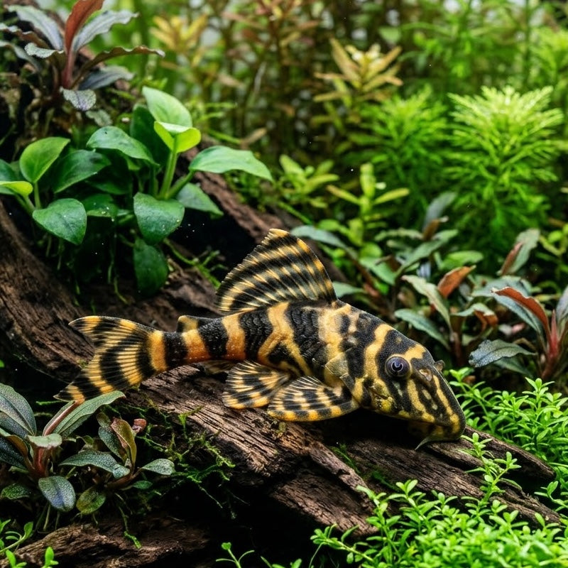 Clown Pleco (Panaqolus maccus)(Unsexed)