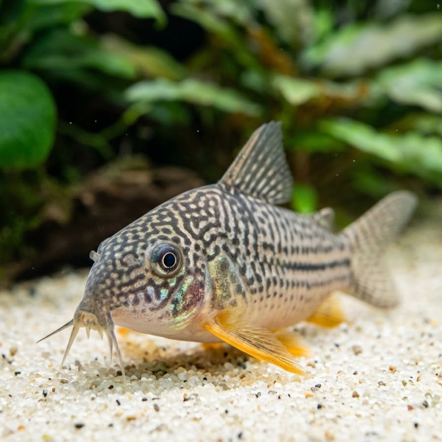 Sterbai Corydora Catfish (Corydoras sterbai)(Unsexed)