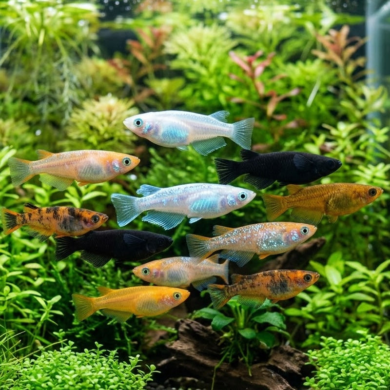 Medaka Ricefish(Oryzias latipes) (Assorted) (Unsexed)