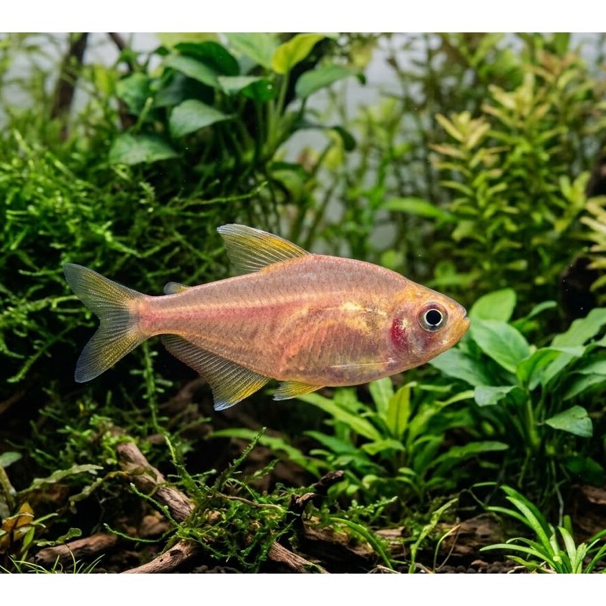 Pink Lemon Tetra (Hyphessobrycon itaparicensis)(Unsexed)
