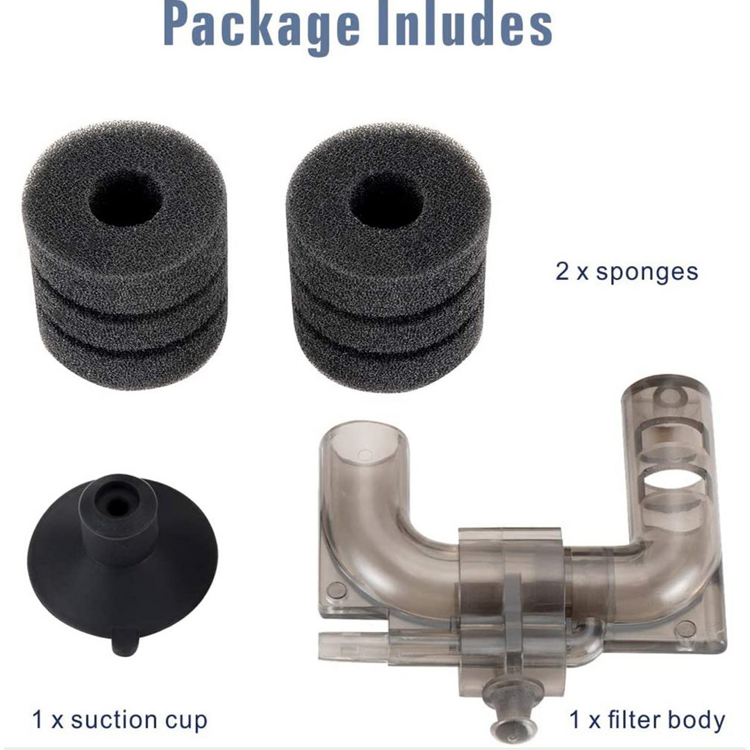 Nano Sponge Filter (Glass Mounting)