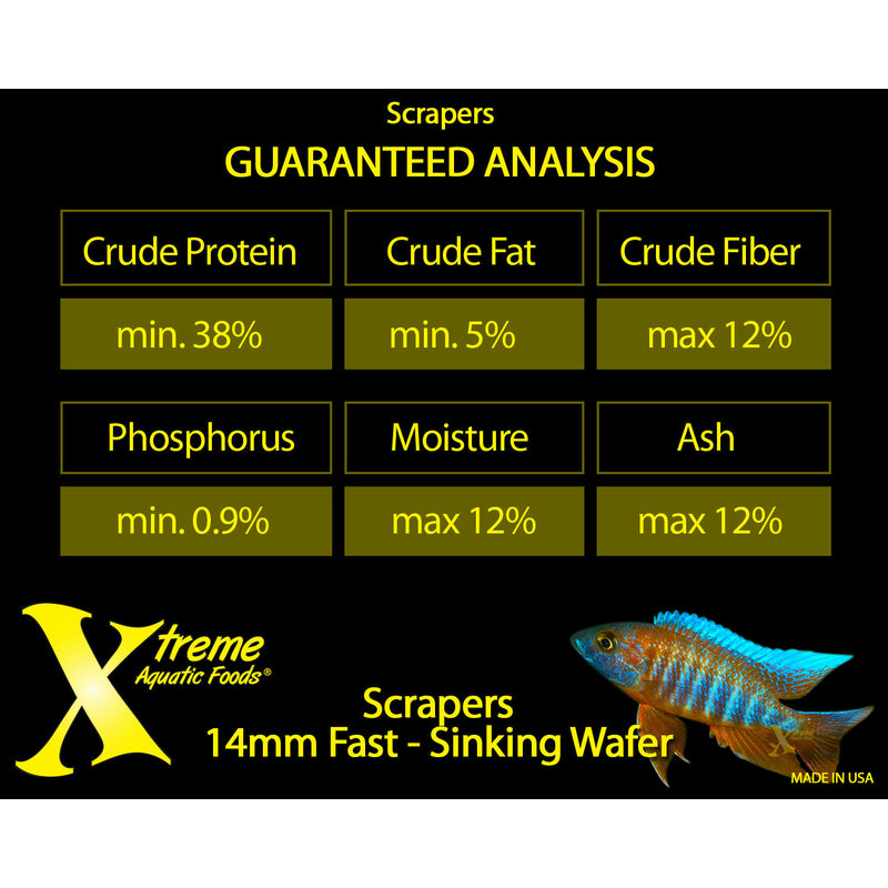 Xtreme Scrapers (Algae Wafers)