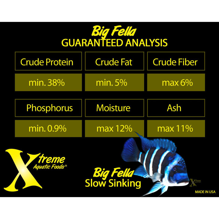 Xtreme Big Fella Cichlid Food
