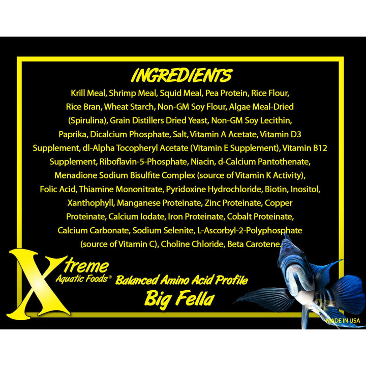 Xtreme Big Fella Cichlid Food